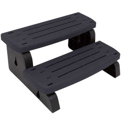 Waterway Plastics 33-Inch Black Spa Step – Durable, Non-Slip, Easy Assembly