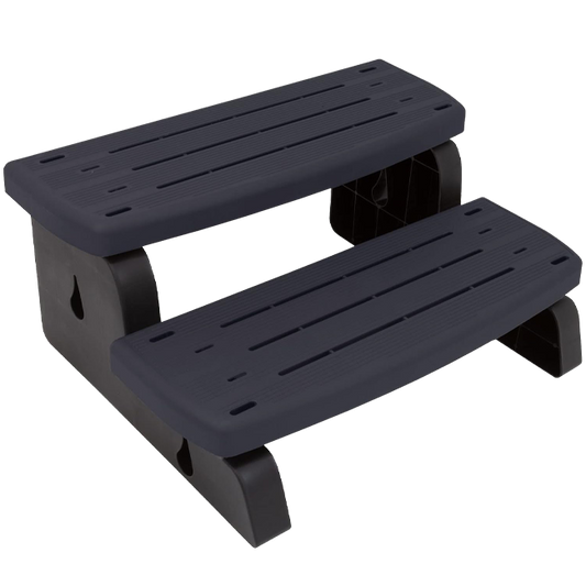 Waterway Plastics 33-Inch Black Spa Step – Durable, Non-Slip, Easy Assembly