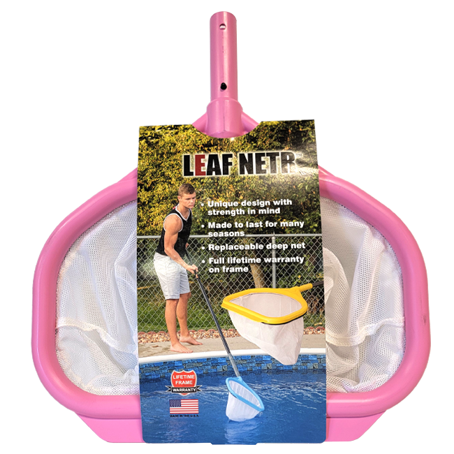 18" Leaf Netr Pool Skimmer – Heavy-Duty Fine Mesh Rake