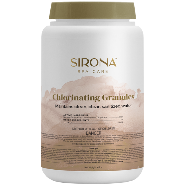 Sirona Chlorine Granular 4 lb