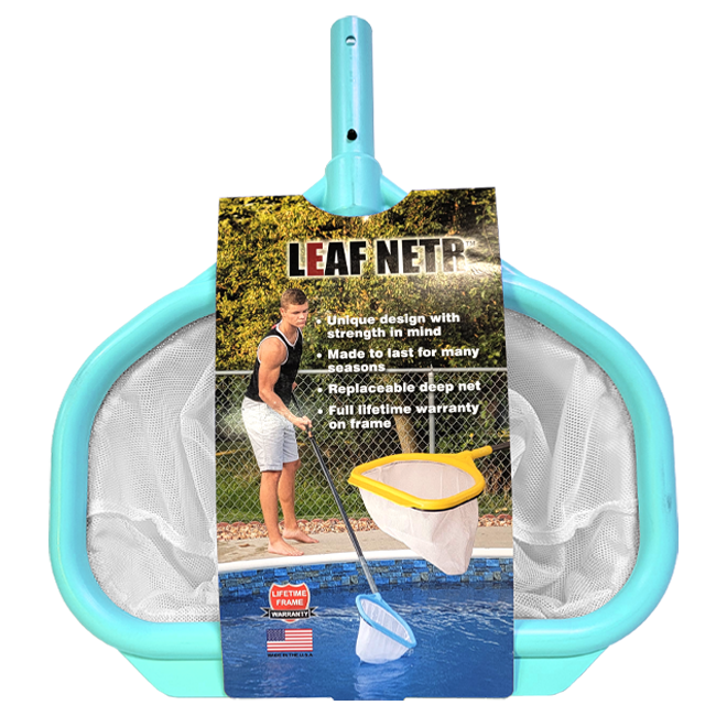 18" Leaf Netr Pool Skimmer – Heavy-Duty Fine Mesh Rake